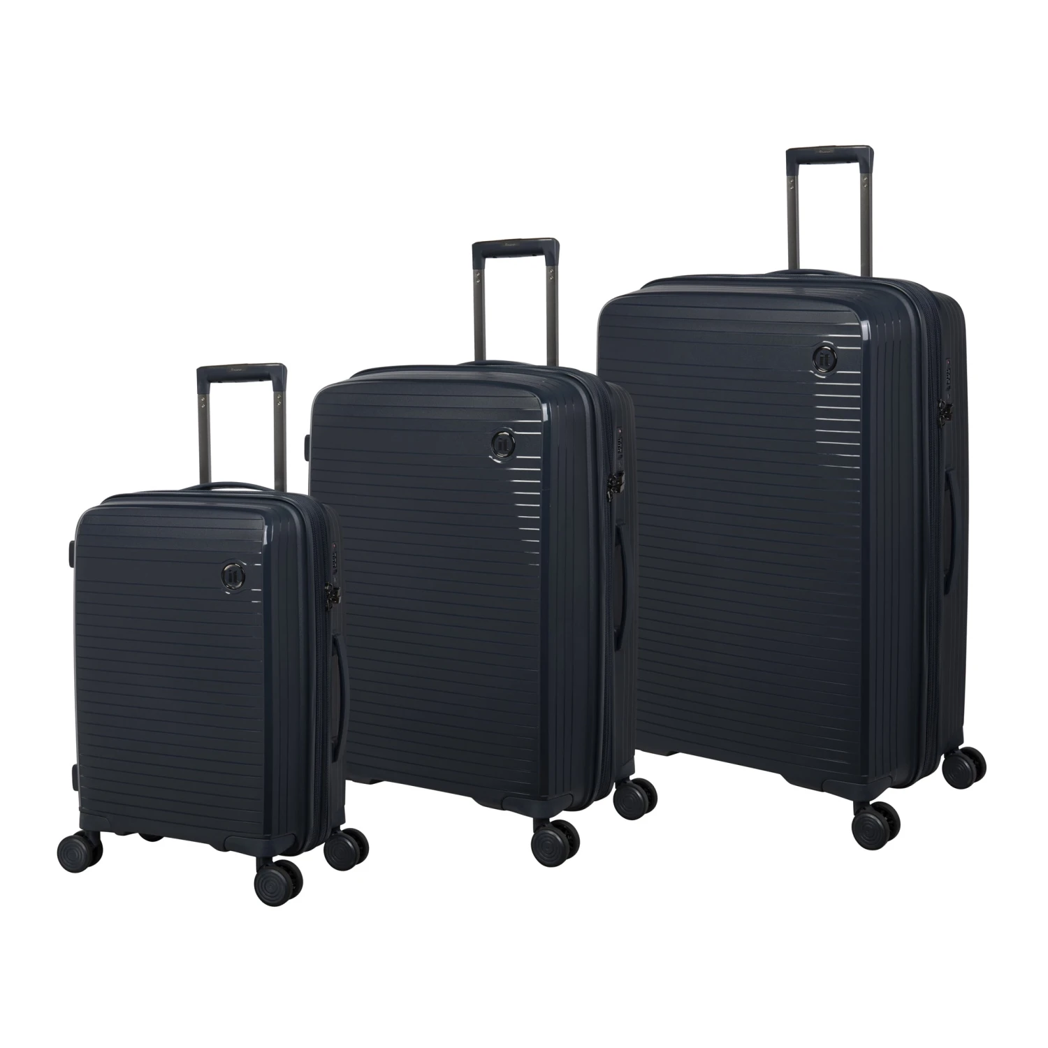 Spontaneous - 3pc Set (Blueberry) IT Luggage Spontaneous - 3pc Set (Blueberry) -Travel Storage Store 32559 HK15 2881 08BlueberrySSFrontpanel