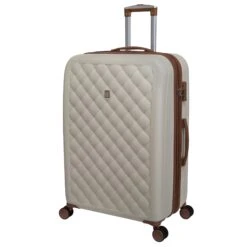 IT Luggage Cushion Lux - 3pc Set (Cream) -Travel Storage Store 32622 HK16 1646A08CreamSSFrontpanel28.23in