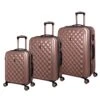 IT Luggage Cushion Lux - 3pc Set (Metallic Rose Gold) -Travel Storage Store 32631 HK16 1646A08MetallicrosegoldSSFrontpanelcopy 97c35511 5de2 4504 bfe7 a0eb24c78380