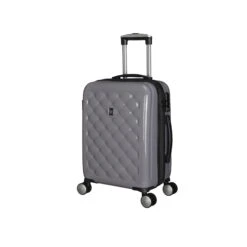 IT Luggage Cushion Lux - 3pc Set (Silver) -Travel Storage Store 32631 HK16 1646A08Silver Aluminiumwhite SSFrontpanel18.5in