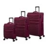 IT Luggage Precursor - 3pc Set (Dark Red) -Travel Storage Store 32754 HK12 2883B08DarkredSSFrontpanel