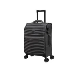 IT Luggage Precursor - 3pc Set (Charcoal) -Travel Storage Store 32769 HK12 2883B08CharcoalSSFrontpanel18.7in