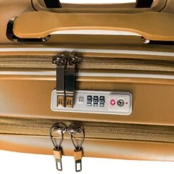 Rapidity - Cabin (Cuban Gold) 5 Rapidity - Cabin (Cuban Gold) -Travel Storage Store 32798 UK16 2911 08cuban gold TSA open close2