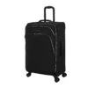 IT Luggage Trinary - Medium (Black) -Travel Storage Store 32909 UK12 2875 08BlackSSFrontpanel25in 9df7d1e1 a0d7 4b9d 9281 5a5a4db94f80