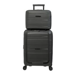 IT Luggage Momentous - Vanity Case (Starlight Grey) -Travel Storage Store 32912 UK15 0886 08 15 2886 15StarlightgreySSFrontpanel 5debf05a e460 43f0 95f8 b357e11372d3