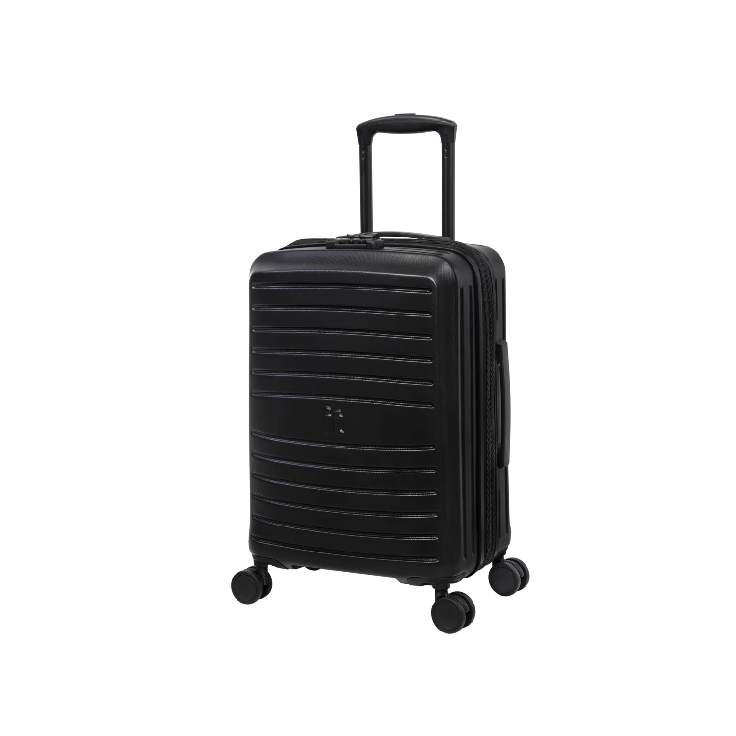 Eco-Protect - Cabin (Black) IT Luggage Eco-Protect - Cabin (Black) -Travel Storage Store 32913 UK16 2910E08BlackSSFrontpanel18.9in 01ead2d0 1428 4a05 8564 5cf404d09e23