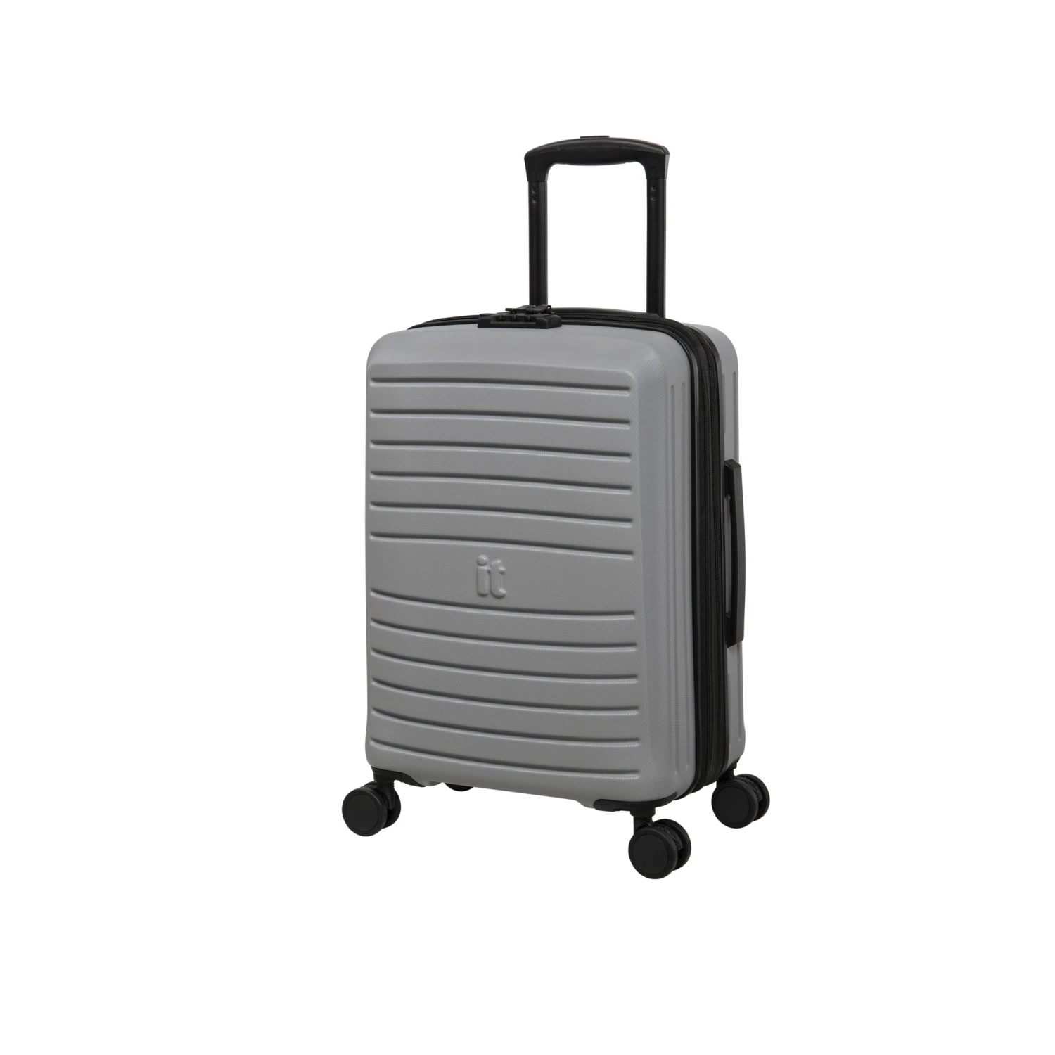 Eco-Protect - Cabin (Silver) IT Luggage Eco-Protect - Cabin (Silver) -Travel Storage Store 32913 UK16 2910E08SilverSSFrontpanel18.9in e12edbd5 1e55 4c63 ba7e 9fcf2f1e98a6