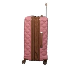 IT Luggage Indulging - Medium Plus (Flamingo Pink) -Travel Storage Store 32964 UK16 3039 08FlamingoPinkSS25insidewithsingleexpopen e01cea68 176d 423b b220 39efe7aba2ff