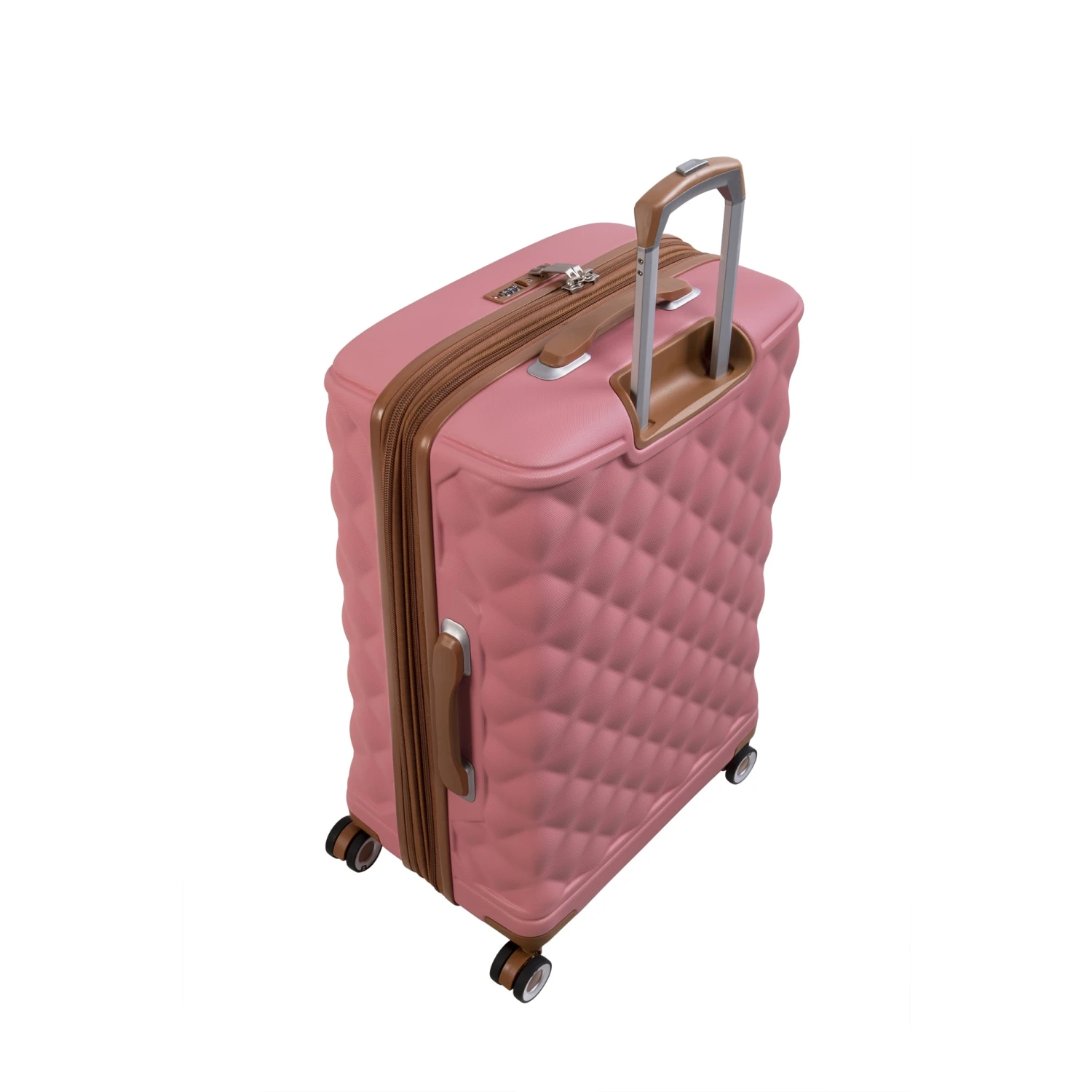 Indulging - 4pc Set (Flamingo Pink) IT Luggage Indulging - 4pc Set (Flamingo Pink) -Travel Storage Store 32964 UK16 3039 08FlamingoPinkSSBacktop
