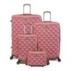 IT Luggage Indulging - 4pc Set (Flamingo Pink) 1 IT Luggage Indulging - 4pc Set (Flamingo Pink) -Travel Storage Store 32964 UK16 3039 08 16 3039 15FlamingoPinkSSFrontpanelset3