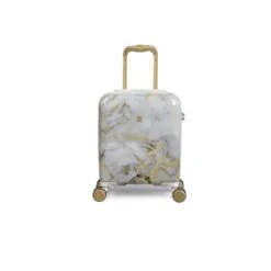 IT Luggage Sheen - 4pc Set (Gold Greyscale Marble) -Travel Storage Store 32980 UK16 2269B08GoldgreyscalemarbleSSFrontpaneldirect14.7in