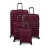 IT Luggage Fusional - 4pc Set (Dark Red) -Travel Storage Store 32987A UK16 2920 08 32987B UK12 2920 08DarkredsS055SSSet4