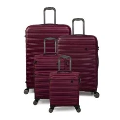 IT Luggage Fusional - Cabin (Dark Red) -Travel Storage Store 32987A UK16 2920 08 32987B UK12 2920 08DarkredsS055SSSet4 fd8e1a27 0130 46bd 98e4 0ea9e8e16999
