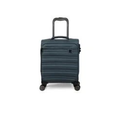 IT Luggage Fusional - 4pc Set (Mediterranean Green) -Travel Storage Store 32987B UK12 2920 08MediterraneagreenS730SSFrontpaneldirectly14.9in