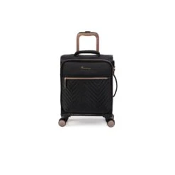 IT Luggage Bewitching - 5pc Set (Black) -Travel Storage Store 33095 UK12 2686 08BlackSSFrontpaneldircetly15in