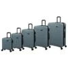 Legion - 5pc Set (Smoke Blue) -Travel Storage Store 33108 UK16 2179A08SmokeblueSSFrontpanel