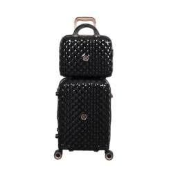 IT Luggage Glitzy - 5pc Set (Black) -Travel Storage Store 33109 UK16 2888A08 16 2888A15BlackSSFrontpanel 6dac88af 899d 45e7 a562 985ac7efc521
