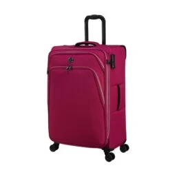 IT Luggage Trinary - Medium (Viva Magenta) -Travel Storage Store 33167 UK12 2875 08Magentablush Vivamagenta SSFrontpanel25in a8f899d4 0955 4dd7 b8fc ae13ff8db2b3