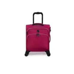 IT Luggage Trinary - 4pc Set (Viva Magenta) -Travel Storage Store 33167 UK12 2875 08Magentablush Vivamagenta SSFrontpaneldirectly15in