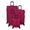 IT Luggage Trinary - 4pc Set (Viva Magenta) 2 IT Luggage Trinary - 4pc Set (Viva Magenta) -Travel Storage Store 33167 UK12 2875 08Magentablush Vivamagenta SSFrontpaneldirectly2