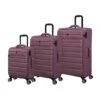 IT Luggage Census - 3pc Set (Nostalgia Rose) -Travel Storage Store 33170 UK12 3051 08NostalgiaroseSSFrontpanel