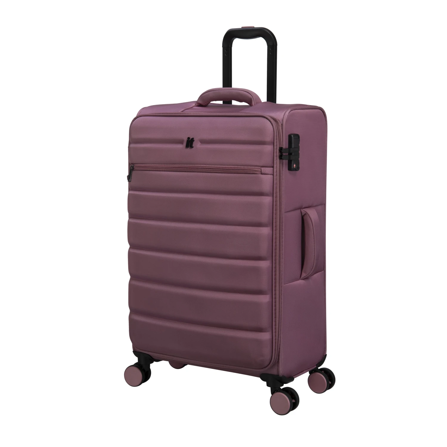 Census - Medium (Nostalgia Rose) IT Luggage Census - Medium (Nostalgia Rose) -Travel Storage Store 33170 UK12 3051 08NostalgiaroseSSFrontpanel25in 56477ce5 c886 4196 9d06 534e389a6f47