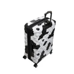 IT Luggage Indulging - 4pc Set (Moo Cow Print) -Travel Storage Store 33198 UK16 3039A08Moocowblack whiterepeatprintSSBacktop