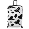 IT Luggage Indulging - Large (Moo Cow Print) -Travel Storage Store 33198 UK16 3039A08Moocowblack whiterepeatprintSSFrontpaneldirectly29in 70047283 d60e 4e78 9458 b04af80aed24