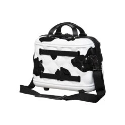 IT Luggage Indulging - Vanity Case (Moo Cow Print) -Travel Storage Store 33198 UK16 3039A15Moocowblack whiterepeatprintSSBackpanel f336e8b1 c7d9 4cf1 b265 471faec17167
