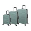 IT Luggage Eco-Protect - 3pc Set (Mint Eggshell) -Travel Storage Store 50164 HK16 2910E08MinteggshellSSFrontpanel