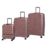 Prosperous - 3pc Set (Metallic Pink) -Travel Storage Store 60660 US16 2379 08Metallicpink S832Frontpanel
