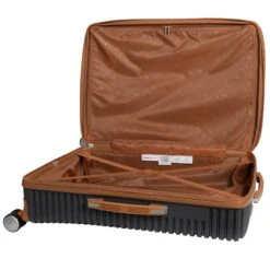 IT Luggage Replicating - 3pc Set (Charcoal) -Travel Storage Store 61284 US16 2632 08DarkshadowwithalmondtrimS015SSInterior