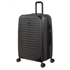 IT Luggage Lineal - 3pc Set (Dark Grey) -Travel Storage Store 61328 US16 2631 08DarkgreyS074SSFrontpanel29.5in 7985fe88 a747 4d88 8b85 6acb57704eeb