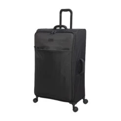 IT Luggage Lustrous - 3pc Set (Charcoal) -Travel Storage Store 61362 US12 2194 08CharcoalS561Frontpanel25inB