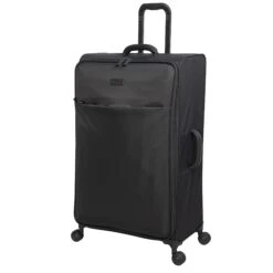 IT Luggage Lustrous - 3pc Set (Charcoal) -Travel Storage Store 61362 US12 2194 08CharcoalS561Frontpanel29inB
