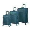 IT Luggage Lustrous - 3pc Set (Harbour Blue) -Travel Storage Store 61362 US12 2194 08HarbourblueS581SSFrontpanelB