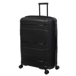 IT Luggage Momentous - 3-Piece Set (Black) -Travel Storage Store 61386 HK15 2886 08BlackS001SSFrontpanel28.3in