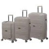 IT Luggage Momentous - 3-Piece Set (Pumice Stone) 1 IT Luggage Momentous - 3-Piece Set (Pumice Stone) -Travel Storage Store 61386 HK15 2886 08PumimcestoneS907SSFrontpanel