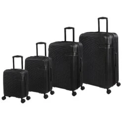 IT Luggage Valiant - Cabin (Black) 5 IT Luggage Valiant - Cabin (Black) -Travel Storage Store 61437 US16 2914 08BlackS001SSFrontpanel 45ced7bb ca1f 4279 98fa fad11653e09a