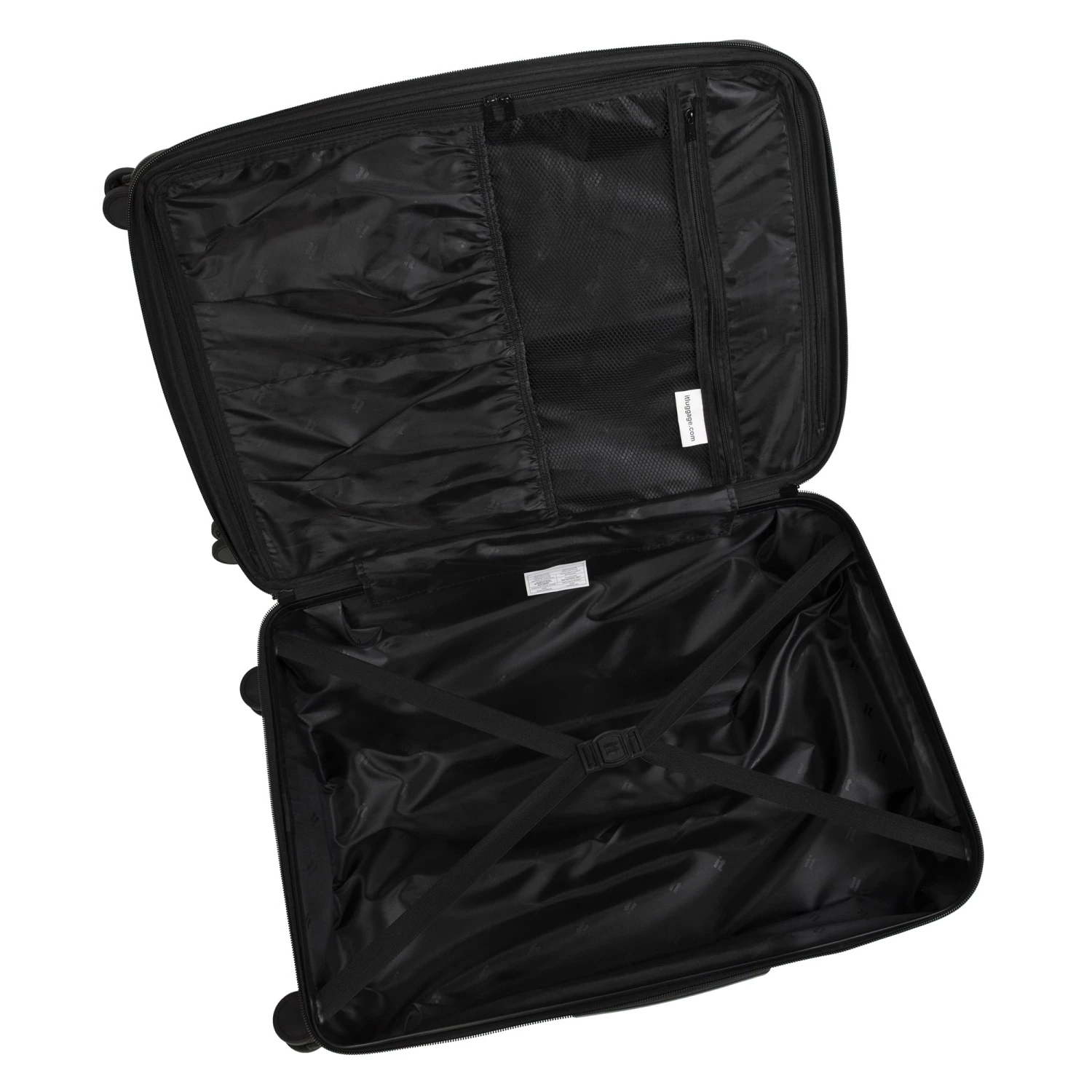 Valiant - Cabin (Black) IT Luggage Valiant - Cabin (Black) -Travel Storage Store 61437 US16 2914 08BlackS001SSInterior 01e00c1b d413 42da 8e8d a929071915e8