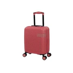 IT Luggage Valiant - 4pc Set (Muted Coral) -Travel Storage Store 61437 US16 2914 08MutedcoralS891SSFrontpanel14.7in