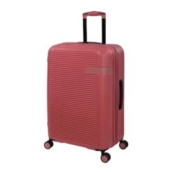 IT Luggage Valiant - 4pc Set (Muted Coral) -Travel Storage Store 61437 US16 2914 08MutedcoralS891SSFrontpanel25in