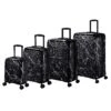 IT Luggage Candy Calavera - 4pc Set (Black Marble) -Travel Storage Store CandyCalavera 16 2918AGroupD