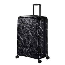 IT Luggage Candy Calavera - 4pc Set (Black Marble) -Travel Storage Store CandyCalavera16 2918ALargeCasefront side