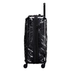 IT Luggage Candy Calavera - 4pc Set (Black Marble) -Travel Storage Store CandyCalavera16 2918Asideunexpanded