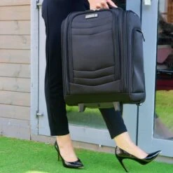 IT Luggage Intrepid - Underseat (Black) 8 IT Luggage Intrepid - Underseat (Black) -Travel Storage Store IntrepidUnderseat