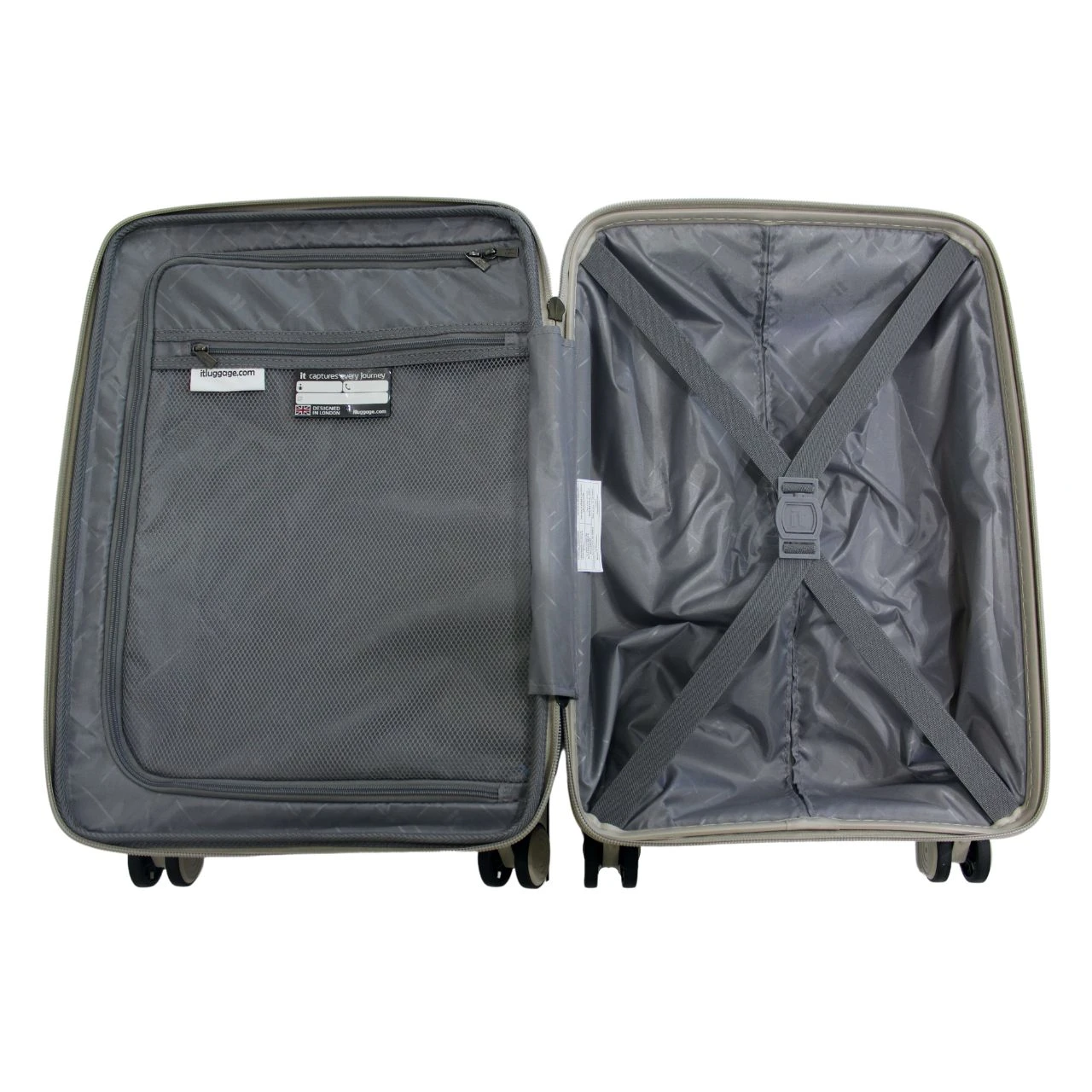 Spontaneous - Cabin (Feather Grey) IT Luggage Spontaneous - Cabin (Feather Grey) -Travel Storage Store SpontaneousCabinInterior 6da4f196 8c33 44c5 9f00 4c3402c09875