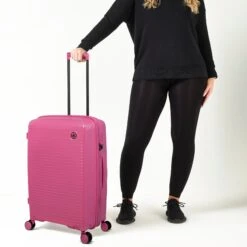 IT Luggage Spontaneous - Medium Plus (Azalea Pink) -Travel Storage Store it Luggage MAR23 05 V2 PINK